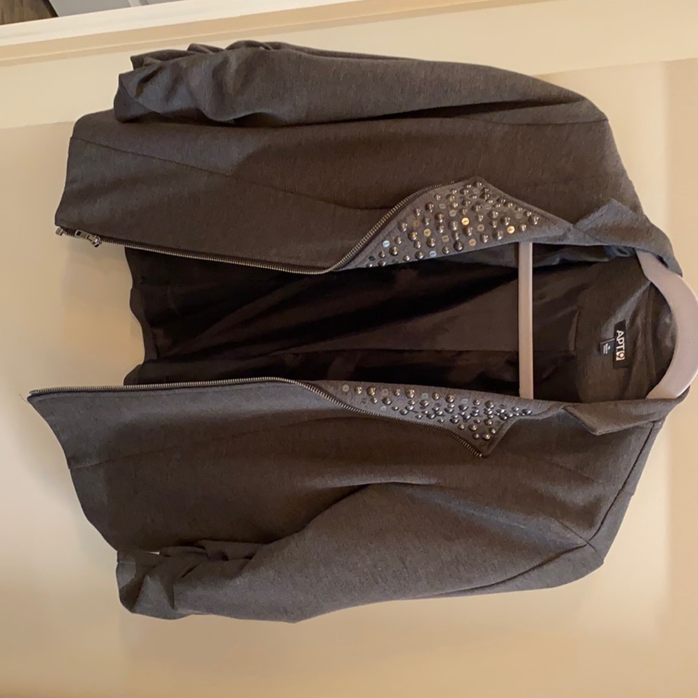 Dark grey blazer jacket